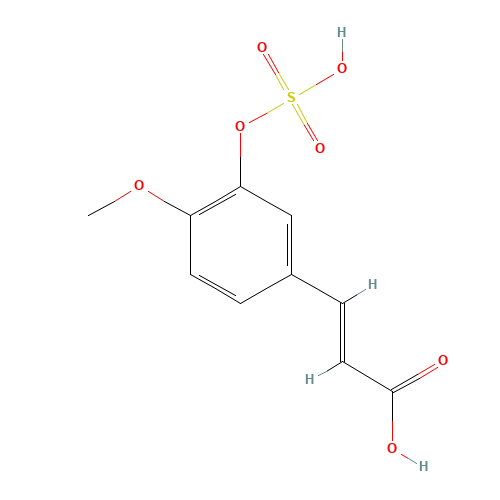 Isoferulic Acid 3-O-Sulfate (CAS: 1258842-19-1) - Related Chemical Product