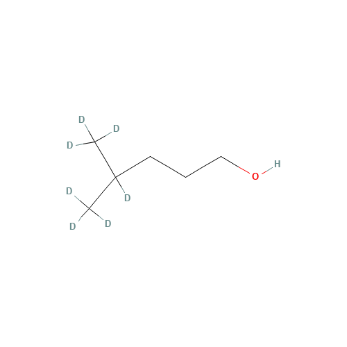 Isohexanol-d7 (CAS: 1246819-30-6) - Chemical Structure and Molecular Formula 