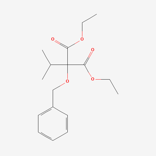 2-Isopropyl-2-(benzyloxy)-propanedioic Acid 1,3-Diethyl Ester (CAS: 24124-03-6) - Related Chemical Product