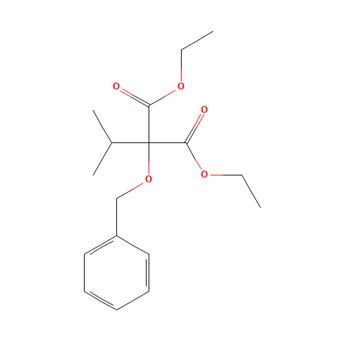 2-Isopropyl-2-(benzyloxy)-propanedioic Acid 1,3-Diethyl Ester (CAS: 24124-03-6) - Related Chemical Product