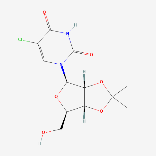 2',3'-O-Isopropylidene-5-chlorouridine (CAS: 81356-82-3) - Related Chemical Product