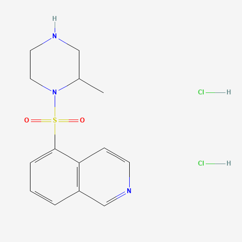 1-(5-Isoquinolinesulfonyl)-2-methylpiperazine Dihydrochloride (CAS: 108930-17-2) - Related Chemical Product