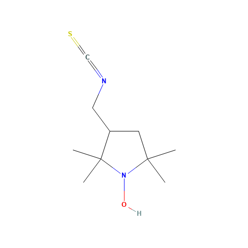 3-(Isothiocyanatomethyl)-2,2,5,5-tetramethyl-1-pyrrolidinyloxy (CAS: 78140-52-0) - Related Chemical Product