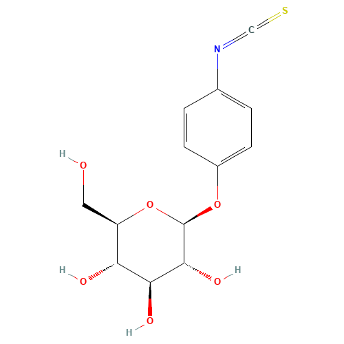 p-Isothiocyanatophenyl b-D-Glucopyranoside (CAS: 20581-41-3) - Related Chemical Product