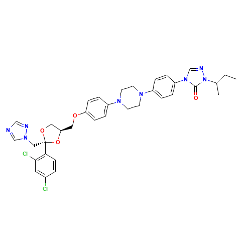 trans-Itraconazole (CAS: 252964-65-1) - Related Chemical Product