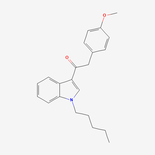 JWH-201 (CAS: 864445-47-6) - Chemical Structure and Molecular Formula 