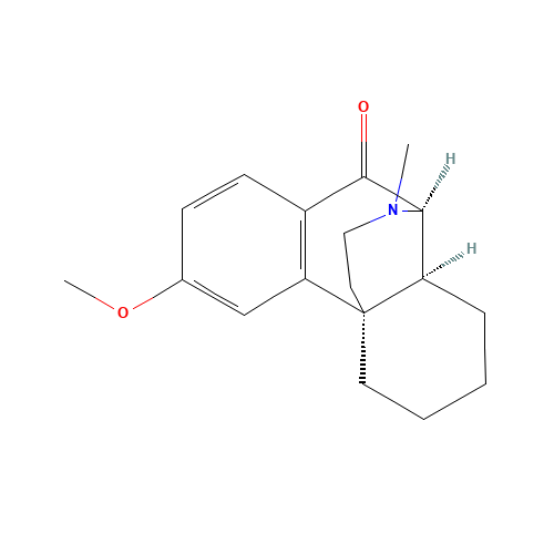 10-Keto Dextromethorphan (CAS: 57969-05-8) - Chemical Structure and Molecular Formula 