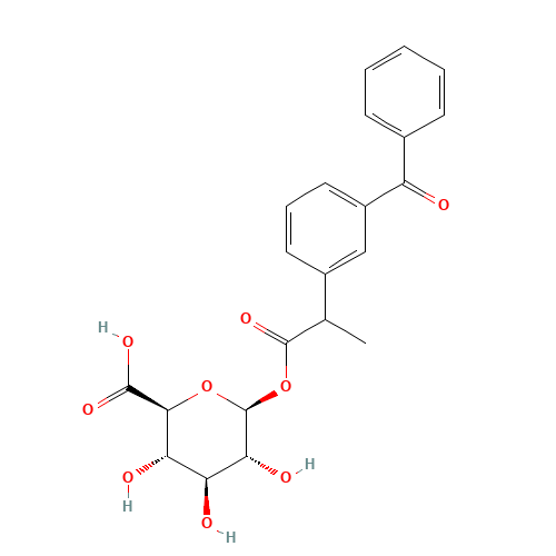 rac Ketoprofen Acyl-b-D-glucuronide (CAS: 76690-94-3) - Related Chemical Product