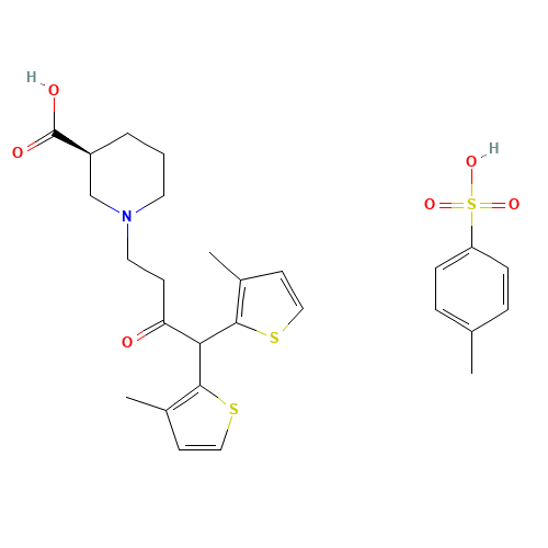 Keto Tiagabine Tosylate (CAS: 161014-56-8) - Related Chemical Product