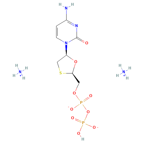 Lamivudine Diphosphate Ammonium Salt (CAS: 1187058-41-8) - Related Chemical Product