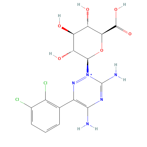 Lamotrigine N2-Glucuronide 85% (CAS: 133310-19-7) - Related Chemical Product