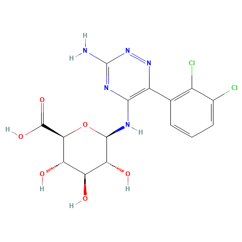 Lamotrigine 5-N-b-D-Glucuronide (CAS: 136565-77-0) - Related Chemical Product