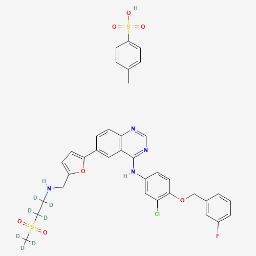 Lapatinib-d7 Ditosylate (CAS: 1009307-24-7) - Related Chemical Product