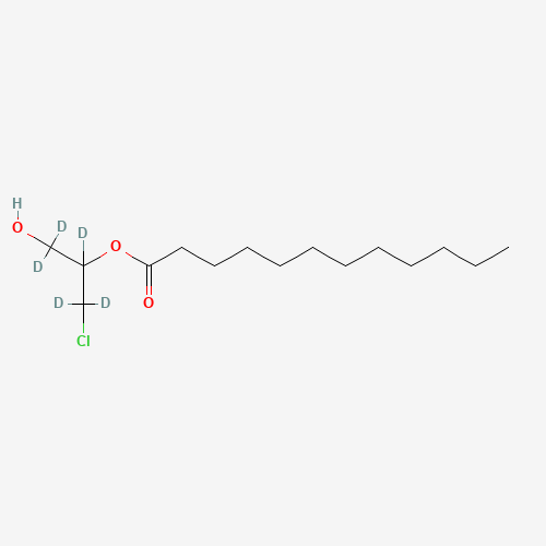 rac 2-Lauroyl-3-chloropropanediol-d5 (CAS: 1330055-73-6) - Related Chemical Product