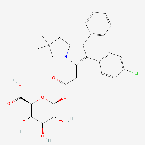 Licofelone Acyl-b-D-glucuronide (CAS: 1033702-58-7) - Related Chemical Product