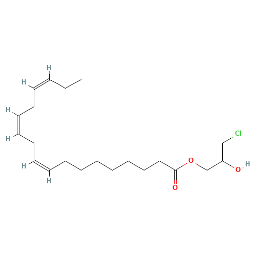 rac 1-Linolenoyl-3-chloropropanediol (CAS: 74875-99-3) - Related Chemical Product
