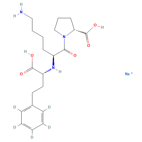 (S)-Lisinopril-d5 Sodium (CAS: 1356847-28-3) - Related Chemical Product
