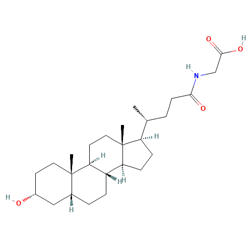 Lithocholylglycine (CAS: 474-74-8) - Related Chemical Product