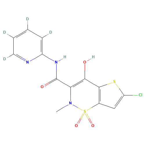 Lornoxicam-d4 (CAS: 1216527-48-8) - Related Chemical Product