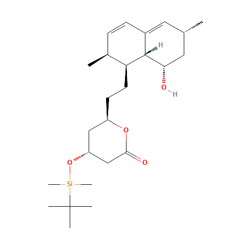 Lovastatin Diol Lactone 4-tert-Butyldimethylsilyl Ether (CAS: 79902-31-1) - Related Chemical Product