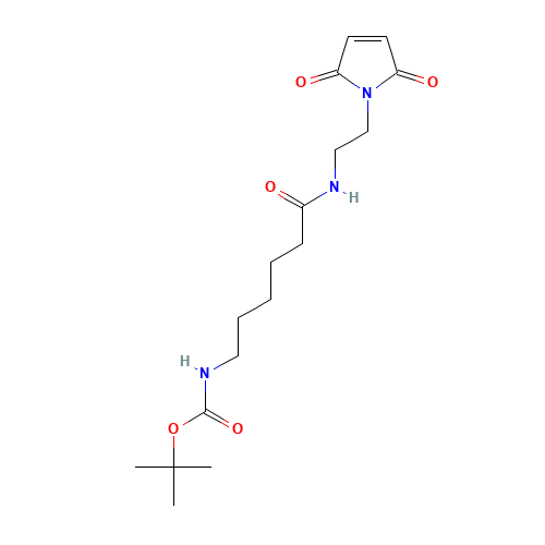 N-(2-Maleimidoethyl)-6-t-Boc-aminohexanamide (CAS: 1076198-36-1) - Related Chemical Product