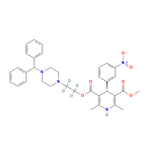 R-(-)-Manidipine-d4 (CAS: 1217718-54-1) - Related Chemical Product