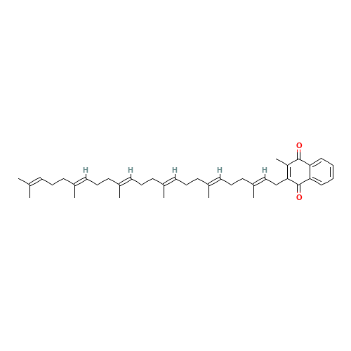 Menaquinone 6 (CAS: 84-81-1) - Related Chemical Product