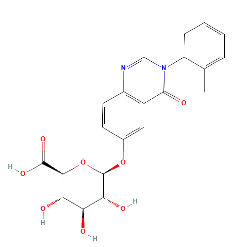 Methaqualone 6-O-b-D-Glucuronide (CAS: 67982-37-0) - Related Chemical Product