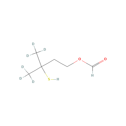 3-Mercapto-3-methylbutyl-d6 Formate (CAS: 162404-32-2) - Related Chemical Product