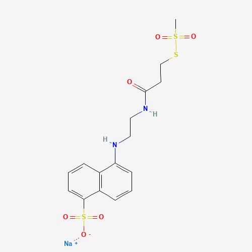 N-(Methanethiosulfonylethylcarboxamidoethyl)-5 -naphthylamine-1-sulfonic acid, Sodium Salt (CAS: 359436-83-2) - Related Chemical Product
