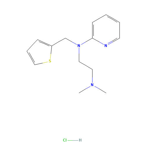 Methapyrilene Hydrochloride (CAS: 135-23-9) - Related Chemical Product