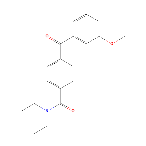 4-(3'-Methoxybenzoyl)-N,N-diethylbenzamide (CAS: 156727-77-4) - Related Chemical Product