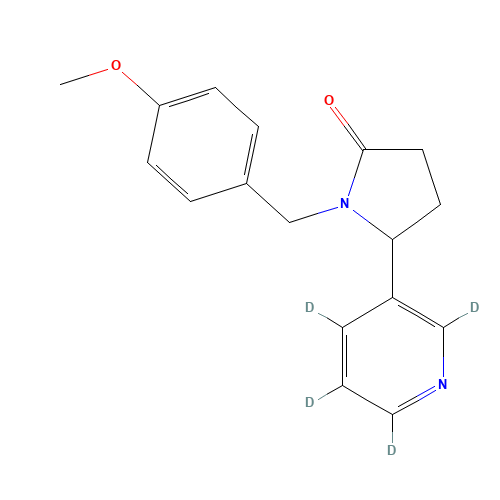 N-(4-Methoxybenzyl)cotinine-d4 (CAS: 1020719-59-8) - Related Chemical Product