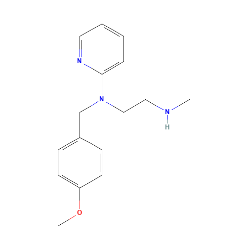 N-(4-Methoxybenzyl)-N'-methyl-N-2-pyridinyl-1,2-ethanediamine (CAS: 104499-47-0) - Related Chemical Product