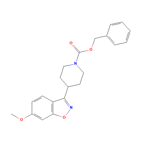 6-Methoxy-3-[4-(N-benzyloxycarbonyl)piperidinyl]-1,2-benzisoxazole (CAS: 84163-07-5) - Related Chemical Product