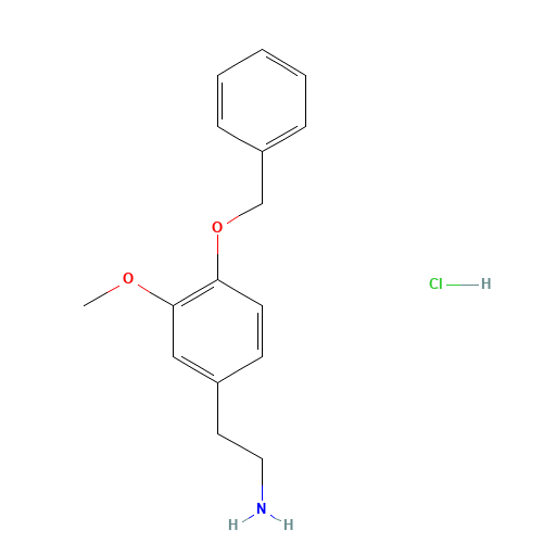 3-Methoxy-4-(benzyloxy)phenethylamine (CAS: 1860-57-7) - Related Chemical Product