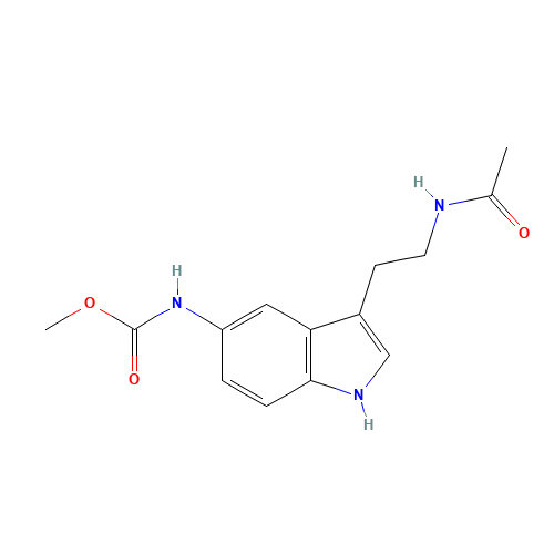 5-Methoxycarbonylamino-N-acetyltryptamine (CAS: 190277-13-5) - Related Chemical Product