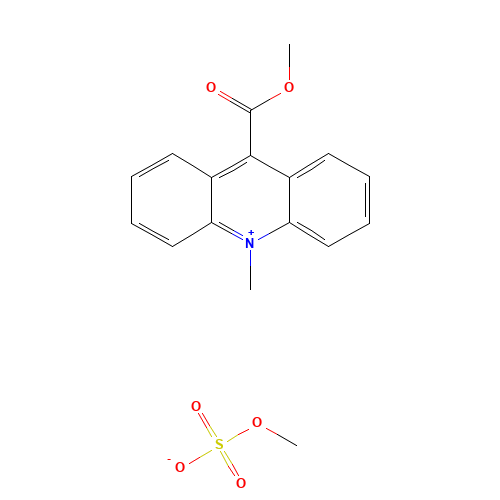 9-(Methoxycarbonyl)-10-methylacridinium Methyl Sulfate (CAS: 5132-82-1) - Related Chemical Product