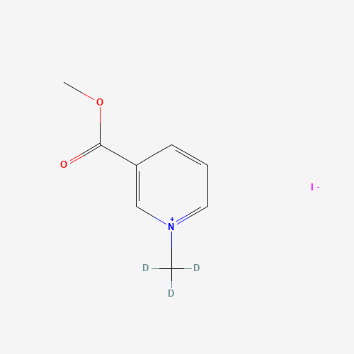 3-Methoxycarbonyl-1-(methyl-d3)pyridinium Iodide (CAS: 131448-16-3) - Related Chemical Product