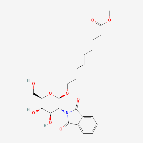 8-Methoxycarbonyloctyl-2-deoxy-2-phthalimido-b-D-glucopyranoside (CAS: 106445-25-4) - Related Chemical Product