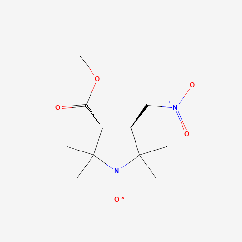 trans-3-Methoxycarbonyl-2,2,5,5-tetramethyl-4-nitromethyl-pyrrolidin-1-oxyl (CAS: 119580-75-5) - Related Chemical Product