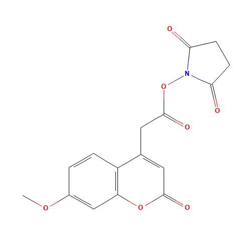 7-Methoxycoumarin-4-acetic Acid N-Succinimidyl Ester (CAS: 359436-89-8) - Related Chemical Product