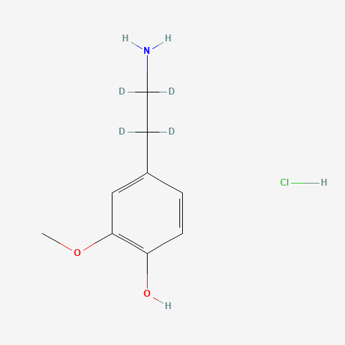 3-Methoxy Dopamine-d4 Hydrochloride (CAS: 1216788-76-9) - Related Chemical Product