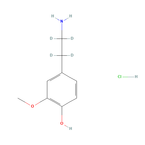 3-Methoxy Dopamine-d4 Hydrochloride (CAS: 1216788-76-9) - Related Chemical Product