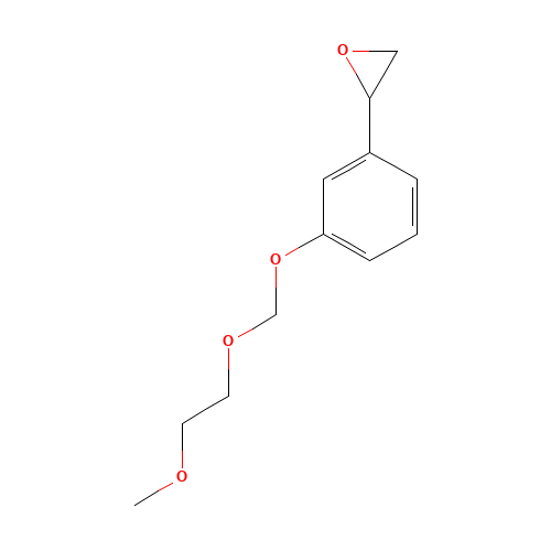 2-[3-[(2-Methoxyethoxy)methoxy]phenyl]oxirane (CAS: 215439-42-2) - Related Chemical Product
