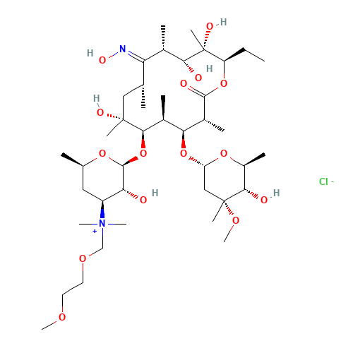 3'-[[(2-Methoxyethoxy)methyl Erythromycin A Oxime Chloride (CAS: 151750-47-9) - Related Chemical Product