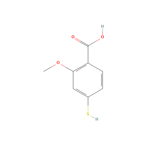 2-Methoxy-4-mercaptobenzoic Acid (CAS: 95420-72-7) - Related Chemical Product