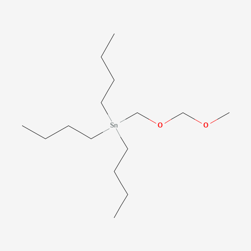 [(Methoxymethoxy)methyl]tributylstannane (CAS: 100045-83-8) - Chemical Structure and Molecular Formula 