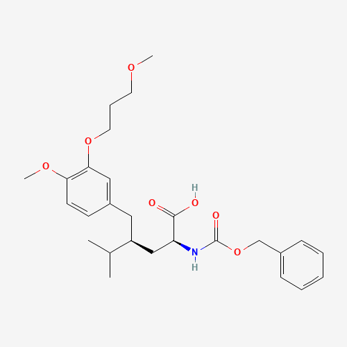 (aS,γS)-4-Methoxy-3-(3-methoxypropoxy)-γ-(1-methylethyl)-a-[[(phenylmethoxy)carbonyl]amino]benzenepentanoic Acid (CAS: 900811-41-8) - Related Chemical Product