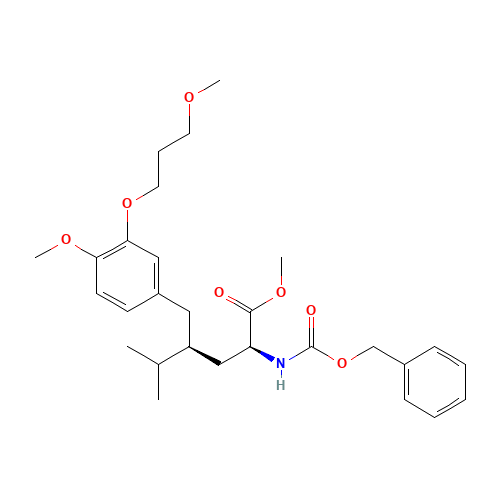 (aS,γS)-4-Methoxy-3-(3-methoxypropoxy)-γ-(1-methylethyl)-a-[[(phenylmethoxy)carbonyl]amino]benzenepentanoic Acid Methyl Ester (CAS: 900811-40-7) - Related Chemical Product